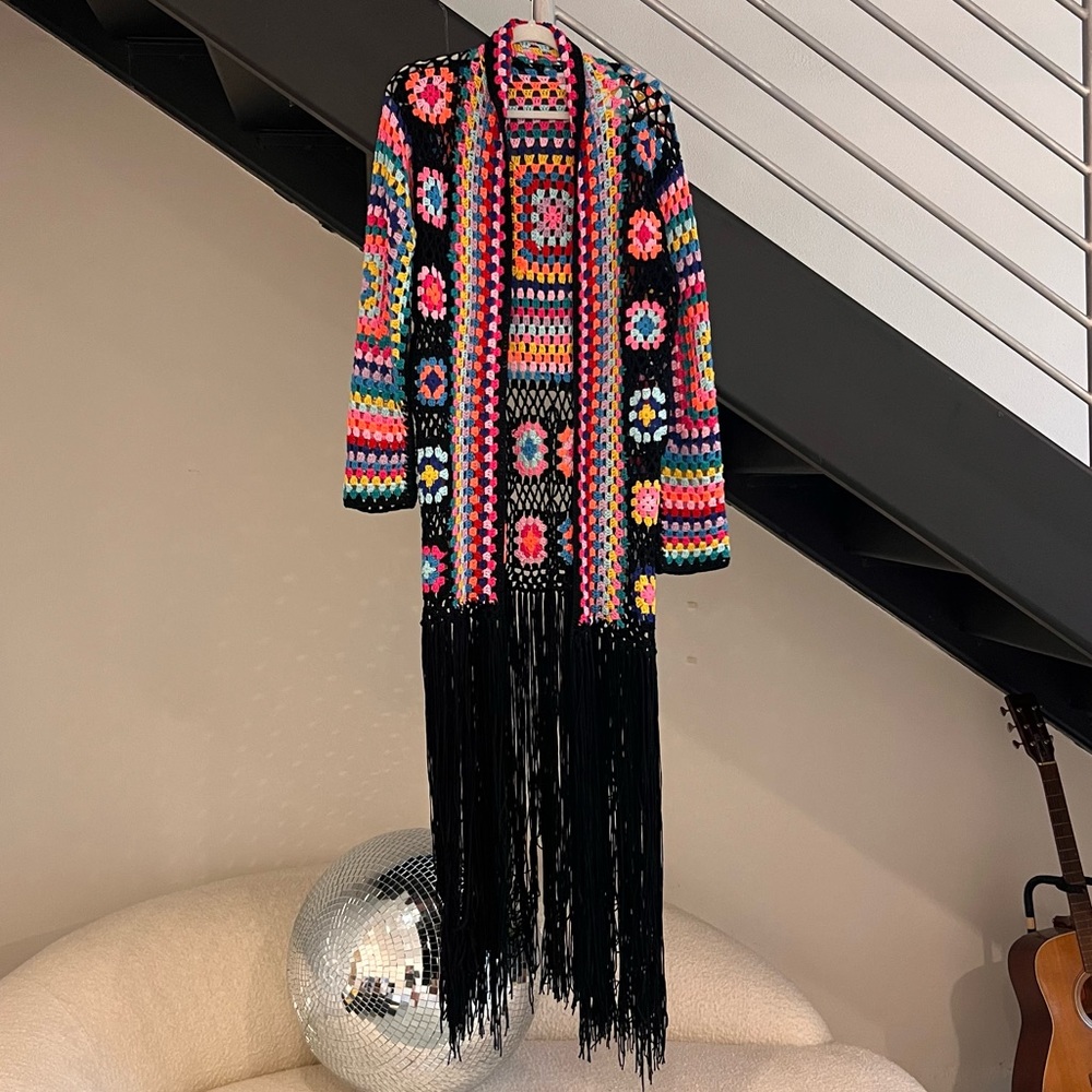 Gypsy Queen Crochet Cardigan